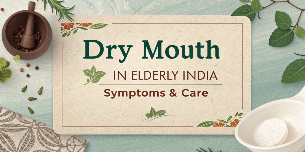 Dry Mouth in Elderly in India